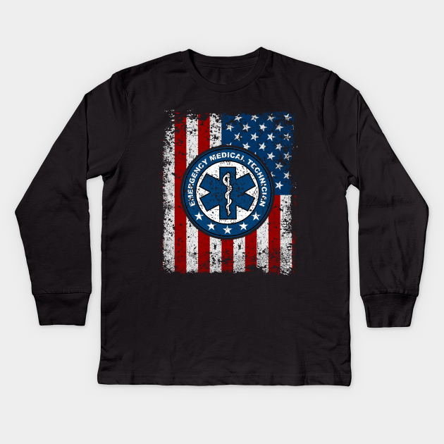 NOT American Flag EMS Star of Life EMT Paramedic Medic Boy Girl Fashion ChildLong Sleeve T-Shirt Long Sleeve Shirt NOT American Flag EMS Star of Life EMT Paramedic Medic Boy Girl Fashion ChildLong Sleeve T-Shirt Long Sleeve Shirt