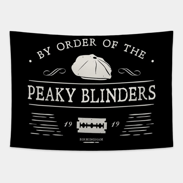 By Order Of The PEAKY BLINDERS Tapestry by shannonmoffatt