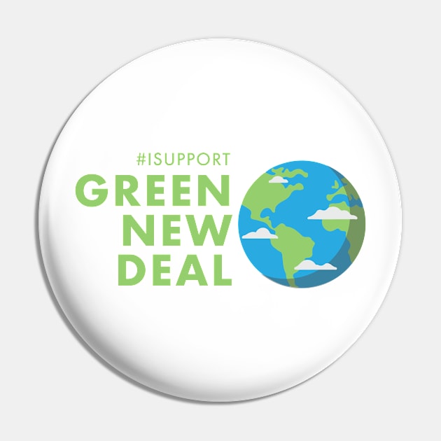 GREEN NEW DEAL Pin by brewok123