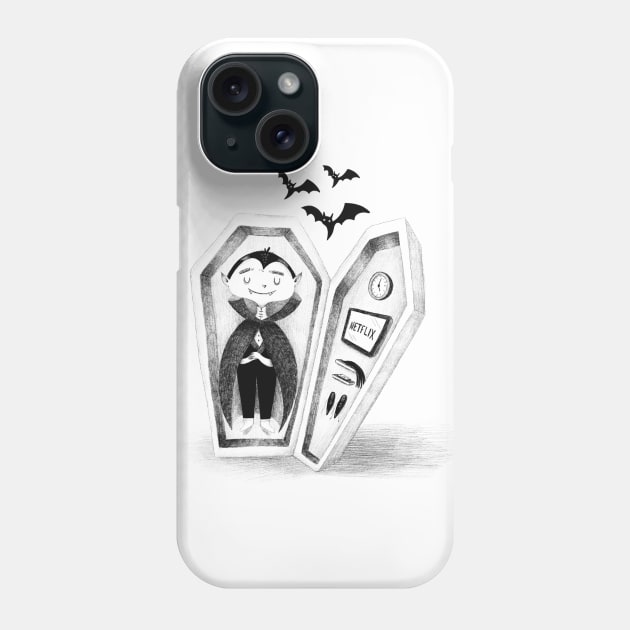 Sweet Dreams Phone Case by Gummy Illustrations