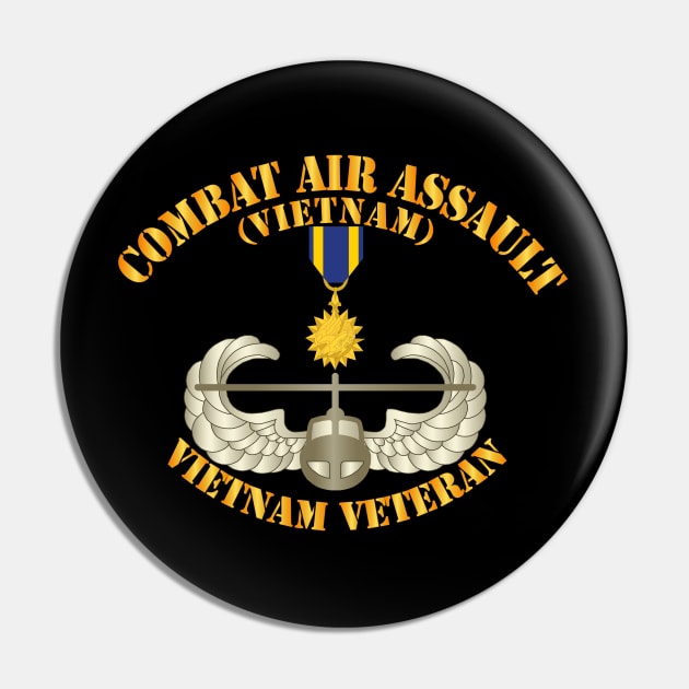 Combat Air Assault - Vietnam w Air Medal Pin by twix123844