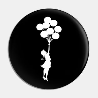 Balloon Girl Pin