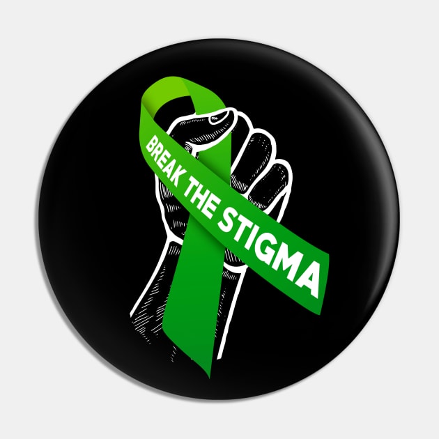 Break The Stigma Pin by mia_me