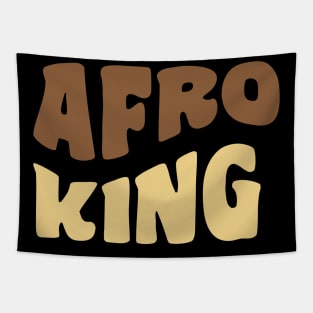 Afro King, Black King, Black Man Tapestry