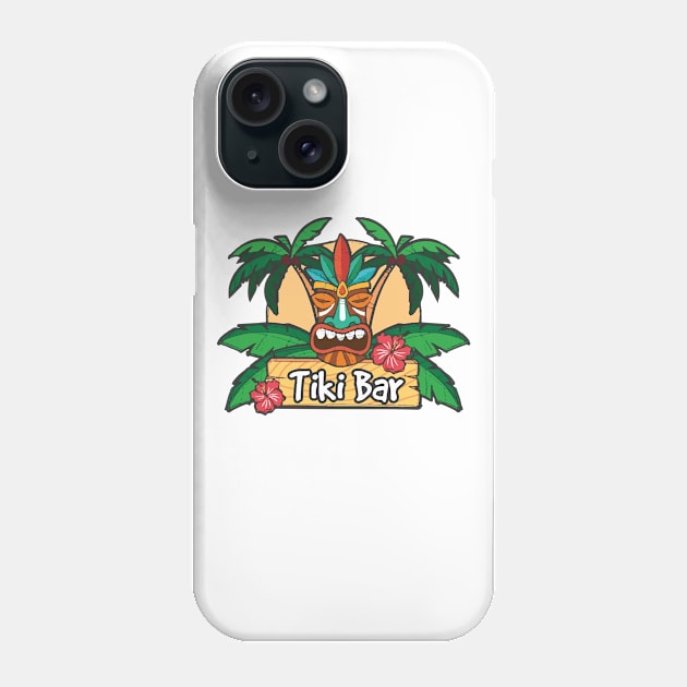 TIKI BAR Phone Case by maken