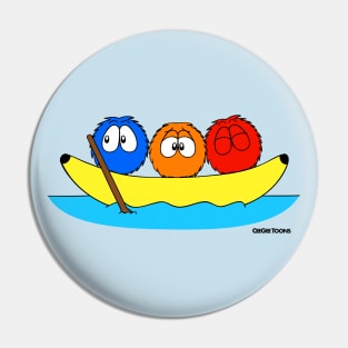 Summer Fluffin' - Banana Boat Pin