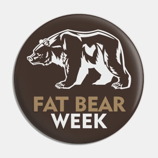 Fat Bear Week Pin