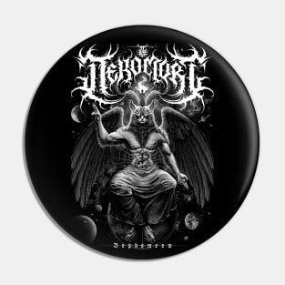 Baphomeow Pin