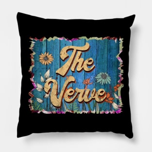 Vintage Verve Name Flowers Limited Edition Classic Styles Pillow