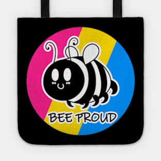 Bee Proud Pansexual/Panromantic Flag Tote