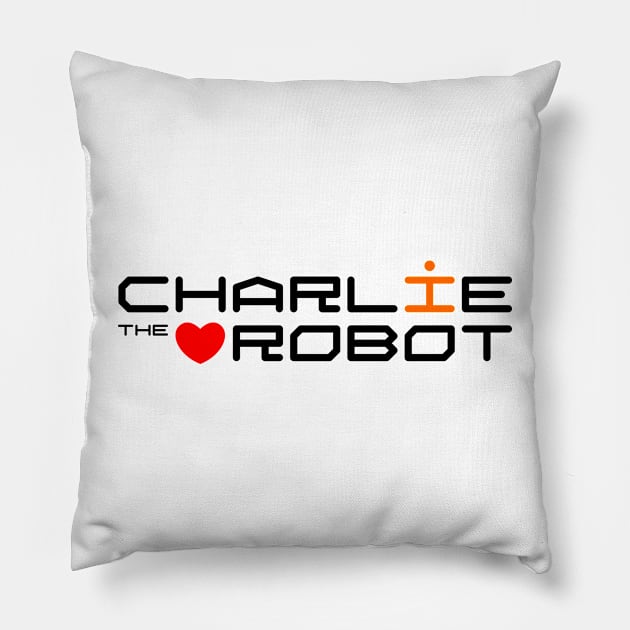 Charlie the Robot Pillow by DRI374
