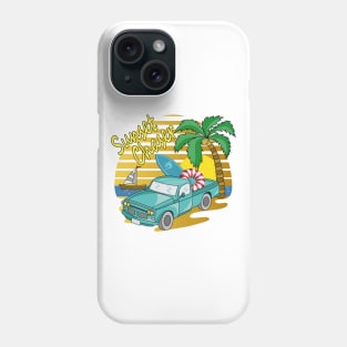 Sunset Chaser - Vehicle - Beach Day Phone Case