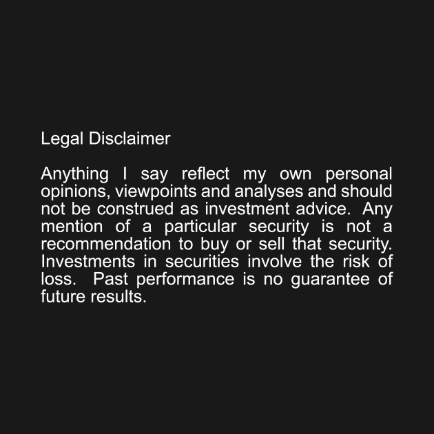 Legal Disclaimer by investortees