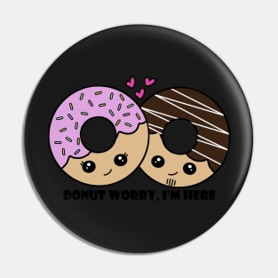 Donuts in Love Pin