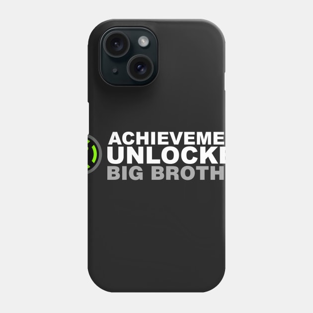 Achievement Unlocked Big Brother Phone Case by Kyandii