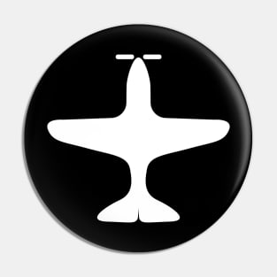 Simple one engine airplane design Pin