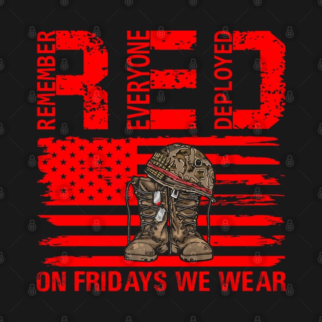 Remember everyone deployed red friday by Dreamsbabe