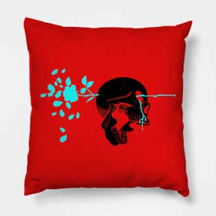 Skull of Roses Pillow