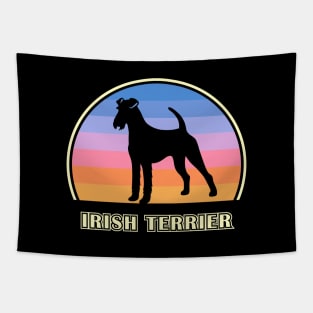 Irish Terrier Vintage Sunset Dog Tapestry