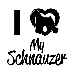 I Love My Schnauzer T-Shirt