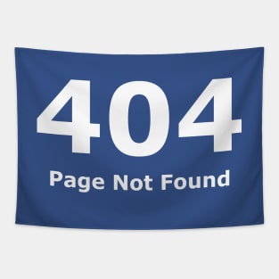 Erorr 404 Page Not Found Tapestry