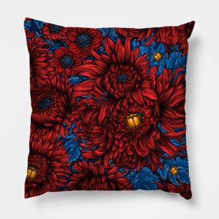 Chrysanthemum Pillow