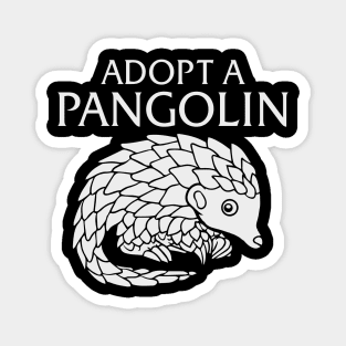 Adopt a Pangolin Magnet