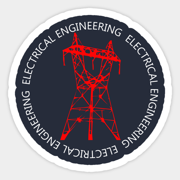 electrical engineering, electrician engineer electricity - Electrical Engineering - Sticker