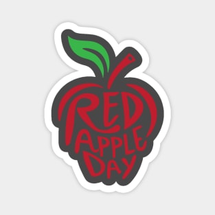 Eat a Red Apple Day – December Magnet