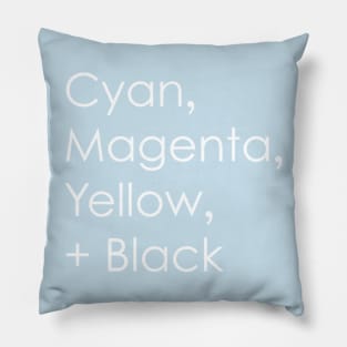 CMYK Pillow