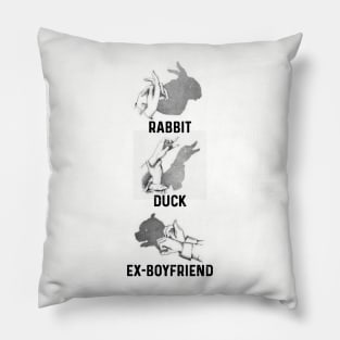 Shadow Puppets: Rabbit, Duck, Ex-Boyfriend Pillow