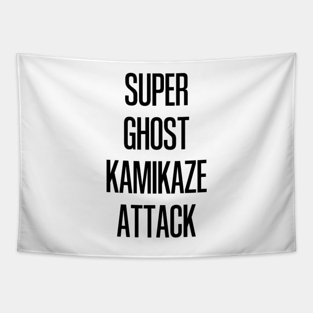 Super Ghost Kamikaze Attack Tapestry by gemgemshop