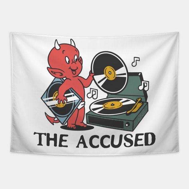 the accused devil record Tapestry by mantaplaaa