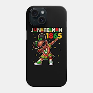 Juneteenth Dabbing Black Girls Queen Melanin Brown Skin Dab Phone Case