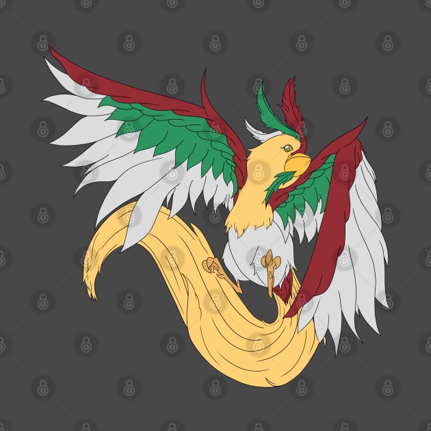 Tri Color Bird by SoraLorr