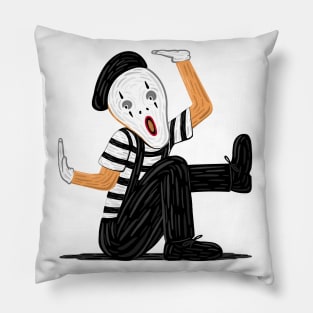 The Silent Scream! Pillow