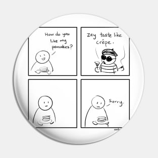 Creppy comic Pin