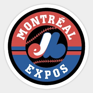 Montreal Expos MLB Stickers