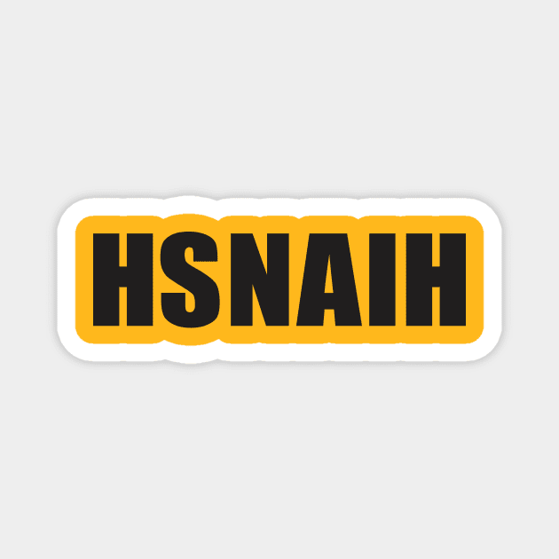 HSNAIH: The Shirt (dark ink) Magnet by jonsolomon