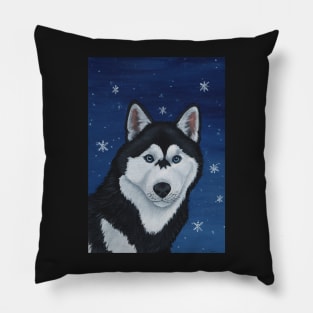 Siberian Husky Pillow