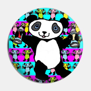 Graffiti,Panda,Pop by LowEndGraphics Pin