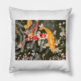 Japanese Koi Pillow