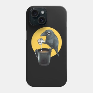 CAW-fee Crow Phone Case