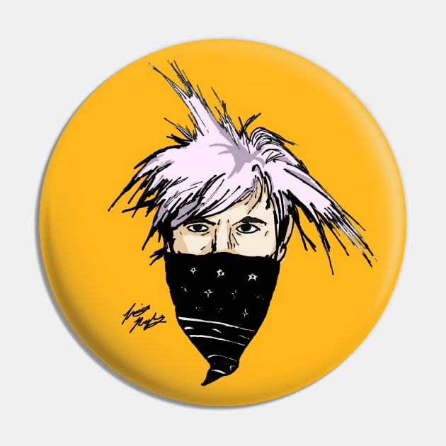 Andy Warhol Pin by XSociety