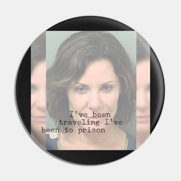 I've been traveling I've been to prison RHONY Luann de Lesseps mugshot and quote Pin by mivpiv