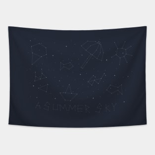 Summer sky Tapestry