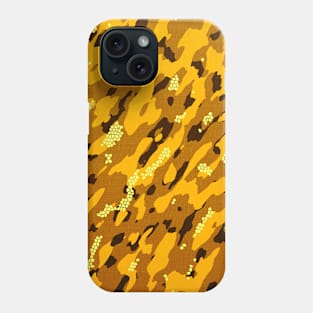 Camouflage - Golden Yellow Phone Case