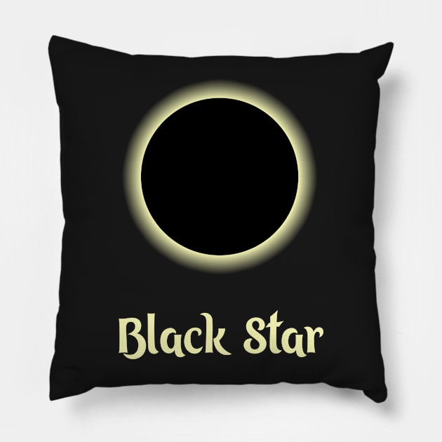 Black Star Pillow by missmafia