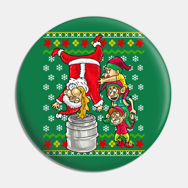 Santa keg top stand sweater