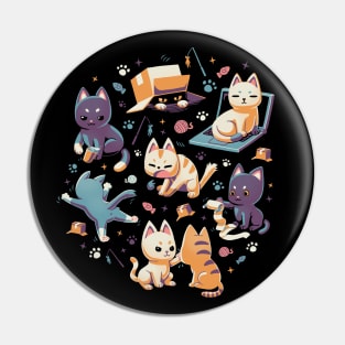 Naughty cats making trouble // Cute kittens, mad cat Pin